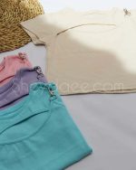 کراپ دخترانه نوجوان یقه سگک دار 01 - Image 3