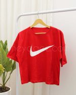 تیشرت نخی دخترانه طرح نایکی 0821 - Image 8