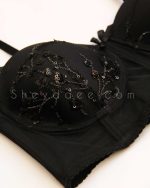ست دکلته شاین مشکی مکسوریا - Image 3