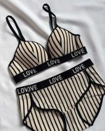 ست ابری راه راه LOVE - Image 2