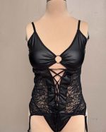 لباس خواب لاتکس جوراب دار برند ویتاریتا vitarita کد 428 - Image 3