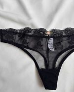 ست سوتین شورت سه تیکه پایه بلند توری برند برتا bereta کد 4080ns - Image 5